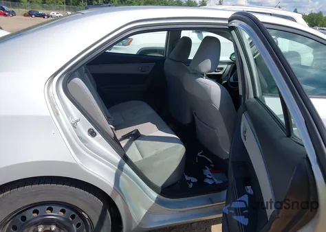 2016 Toyota Corolla Le из США, поврежденный, VIN 2T1BURHE8GC591826